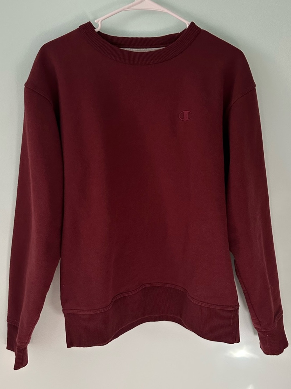 Champion Maroon Crewneck Sweatshirt